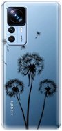 iSaprio Three Dandelions pro black pro Xiaomi 12T / 12T Pro - Phone Cover
