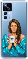 iSaprio Coffe Now pro Brunette pro Xiaomi 12T / 12T Pro - Phone Cover