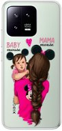 iSaprio Mama Mouse Brunette and Girl pro Xiaomi 13 - Phone Cover