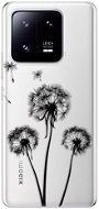 iSaprio Three Dandelions pro black pro Xiaomi 13 Pro - Phone Cover