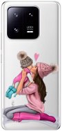 iSaprio Kissing Mom pro Brunette and Girl pro Xiaomi 13 Pro - Phone Cover