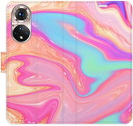 iSaprio flip pouzdro Abstract Paint 07 pro Honor 50 / Nova 9 - Phone Cover
