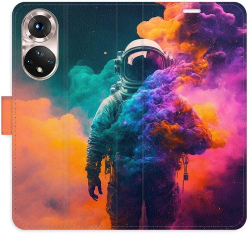 iSaprio flip pouzdro Astronaut in Colours 02 pro Honor 50 / Nova 9 - Phone Cover - Main image