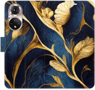 Phone Cover iSaprio flip pouzdro GoldBlue pro Honor 50 / Nova 9 - Kryt na mobil