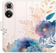 Kryt na mobil iSaprio flip puzdro Ornamental Flowers 03 pre Honor 50/Nova 9 - Kryt na mobil