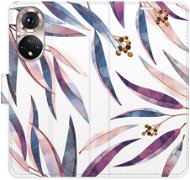 iSaprio flip pouzdro Ornamental Leaves pro Honor 50 / Nova 9 - Phone Cover