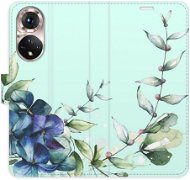 iSaprio flip pouzdro Blue Flowers pro Honor 50 / Nova 9 - Phone Cover