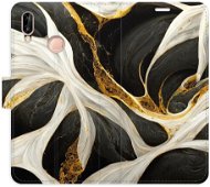 iSaprio flip pouzdro BlackGold Marble pro Huawei P20 Lite - Phone Cover