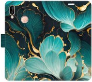 iSaprio flip pouzdro Blue Flowers 02 pro Huawei P20 Lite - Phone Cover