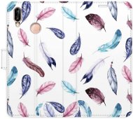 iSaprio flip pouzdro Colorful Feathers pro Huawei P20 Lite - Phone Cover