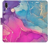 iSaprio flip pouzdro Colour Marble 02 pro Huawei P20 Lite - Phone Cover