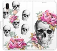 iSaprio flip pouzdro Crazy Skull pro Huawei P20 Lite - Phone Cover