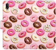 iSaprio flip puzdro Donuts Pattern 03 pre Huawei P20 Lite - Kryt na mobil