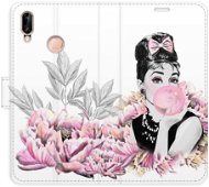 iSaprio flip pouzdro Girl with bubble pro Huawei P20 Lite - Phone Cover
