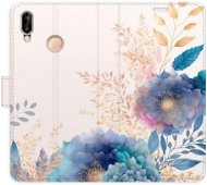 iSaprio flip pouzdro Ornamental Flowers 03 pro Huawei P20 Lite - Phone Cover