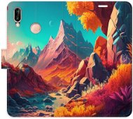 iSaprio flip pouzdro Colorful Mountains pro Huawei P20 Lite - Phone Cover