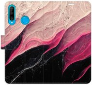 iSaprio flip pouzdro BlackPink Marble pro Huawei P30 Lite - Phone Cover