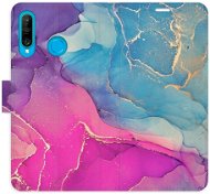 iSaprio flip puzdro Colour Marble 02 pre Huawei P30 Lite - Kryt na mobil