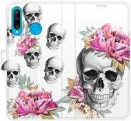 iSaprio flip puzdro Crazy Skull na Huawei P30 Lite - Kryt na mobil