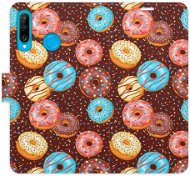 iSaprio flip puzdro Donuts Pattern pre Huawei P30 Lite - Kryt na mobil