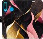 Phone Cover iSaprio flip pouzdro Gold Pink Marble 02 pro Huawei P30 Lite - Kryt na mobil