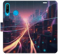 Kryt na mobil iSaprio flip puzdro Modern City na Huawei P30 Lite - Kryt na mobil