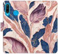iSaprio flip pouzdro Old Leaves 02 pro Huawei P30 Lite - Phone Cover