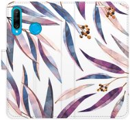 iSaprio flip pouzdro Ornamental Leaves pro Huawei P30 Lite - Phone Cover