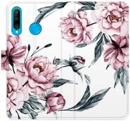Phone Cover iSaprio flip pouzdro Pink Flowers pro Huawei P30 Lite - Kryt na mobil
