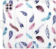 iSaprio flip puzdro Colorful Feathers pre Huawei P40 Lite - Kryt na mobil