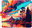 Flip pouzdro Colorful Mountains 02 pro Huawei P40 Lite