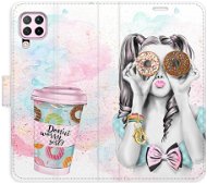 iSaprio flip pouzdro Donut Worry Girl pro Huawei P40 Lite - Phone Cover