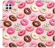 iSaprio flip puzdro Donuts Pattern 03 pre Huawei P40 Lite - Kryt na mobil