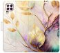 Phone Cover iSaprio flip pouzdro Gold Leaves 02 pro Huawei P40 Lite - Kryt na mobil