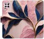 Phone Cover iSaprio flip pouzdro Pink Leaves pro Huawei P40 Lite - Kryt na mobil