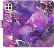 iSaprio flip pouzdro Purple Marble pro Huawei P40 Lite - Phone Cover