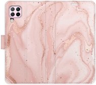 iSaprio flip pouzdro RoseGold Marble pro Huawei P40 Lite - Phone Cover