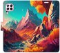 Kryt na mobil iSaprio flip puzdro Colorful Mountains pre Huawei P40 Lite - Kryt na mobil