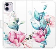 iSaprio flip pouzdro Beautiful Flower pro iPhone 11 - Phone Cover