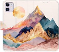iSaprio flip pouzdro Beautiful Mountains pro iPhone 11 - Phone Cover