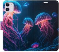 iSaprio flip pouzdro Jellyfish pro iPhone 11 - Phone Cover