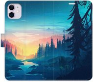 iSaprio flip puzdro Magical Landscape pre iPhone 11 - Kryt na mobil