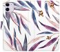 iSaprio flip pouzdro Ornamental Leaves pro iPhone 11 - Phone Cover