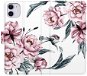 iSaprio flip pouzdro Pink Flowers pro iPhone 11 - Phone Cover
