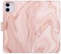 iSaprio flip puzdro RoseGold Marble pre iPhone 11 - Kryt na mobil