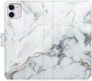 iSaprio flip puzdro SilverMarble 15 na iPhone 11 - Kryt na mobil
