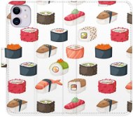 iSaprio flip pouzdro Sushi Pattern 02 pro iPhone 11 - Phone Cover