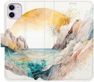 iSaprio flip pouzdro Winter in the Mountains pro iPhone 11 - Phone Cover