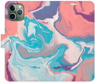 iSaprio flip pouzdro Abstract Paint 06 pro iPhone 11 Pro - Phone Cover