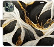 iSaprio flip pouzdro BlackGold Marble pro iPhone 11 Pro - Phone Cover